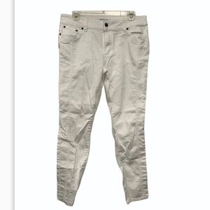 Prana White Stretch Jeans